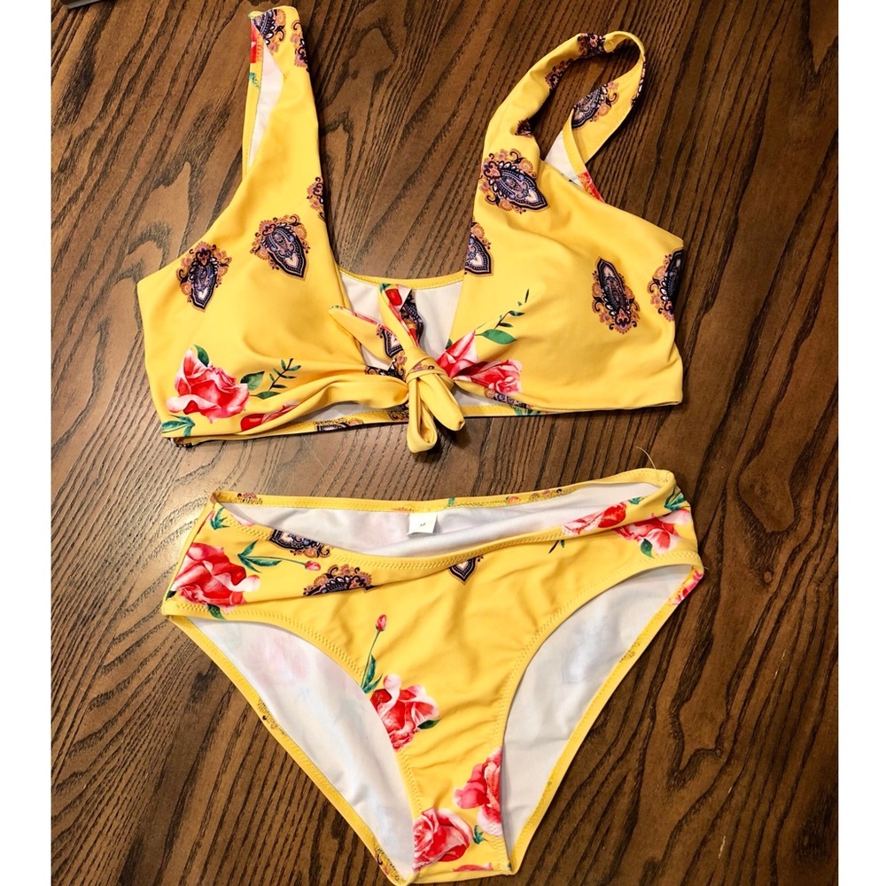 Yellow Bikini